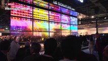 Las Vegas : les premiers écrans plats transparents dévoilés