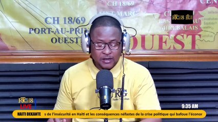 #HAITI|DEKANTE|Mathias Lauréus,Economiste/Prof.à l'Université
