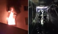 Batman'da hastanede panik anları: Psikiyatri hastası kaldığı odayı ateşe verdi... 20 hasta tahliye edildi