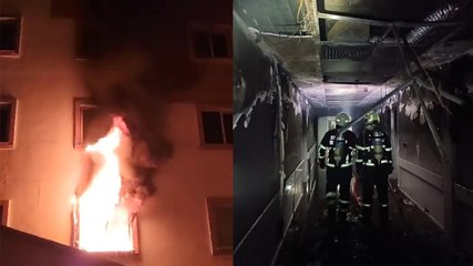 Batman'da psikiyatri hastası hastaneyi yaktı