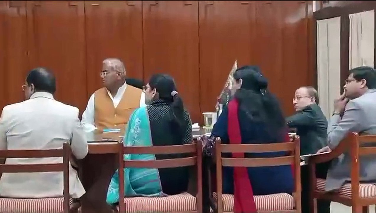 एक्शन में शिक्षा मंत्री मदन दिलावर