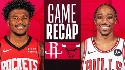 Game Recap: Bulls 124, Rockets 119