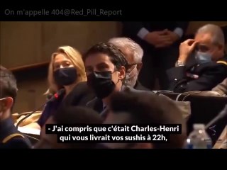 La blague de Gabriel Attal: "J'ai compris que c'est Charles-Henri qui vous livrait vos sushis, où est-ce que vous habitez ?"