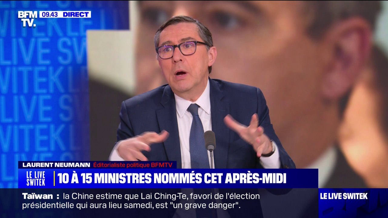 Remaniement: l'Élysée a pour objectif de nommer entre 10 et 15 ministres cet  après-midi - Vidéo Dailymotion