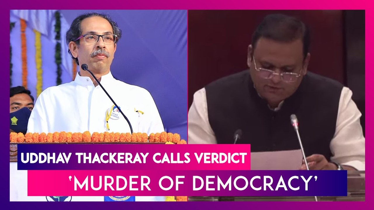 Uddhav Thackeray Slams Decision Of Maharashtra...