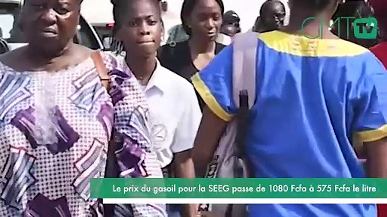 [#Reportage] Gabon: Le prix du gasoil pour la SEEG passe de 1010 FCFA à 575 FCFA le litre