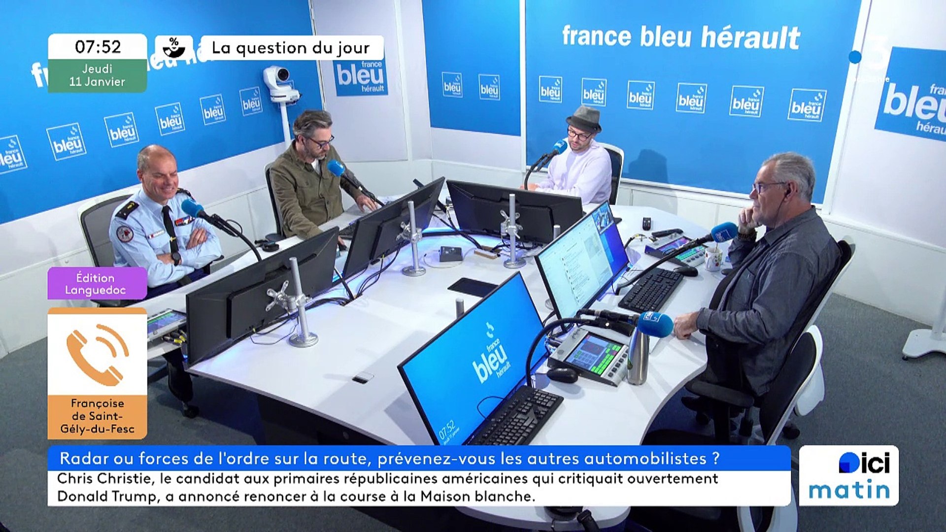 11/01/2024 - Le 6/9 de France Bleu Hérault en vidéo - Vidéo Dailymotion