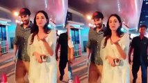Aditya-Ananya exit together post Merry Christmas screening  fans REACT 'Love this couple'