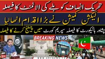 PTI BAT Symbol: Election Commission to challenge PHC's decision in Supreme Court
