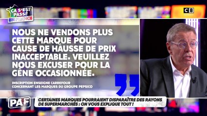 Certaines marques populaires pourraient disparaitre des rayons de supermarché !
