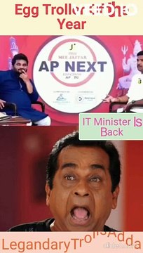 Funny Memes On AP IT Minister Over Confidence | Egg Minister | YCP Party Amarnath | Funny Shorts #LegandaryTrollsAdda
