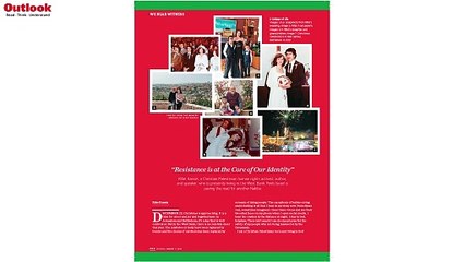 #OutlookMagazine Anniversary Issue | Resistance is at the core of our identity