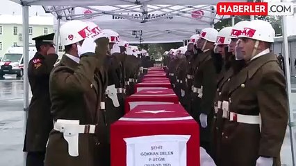 Şırnak'ta şehit olan 9 askerin cenazeleri memleketlerine uğurlandı