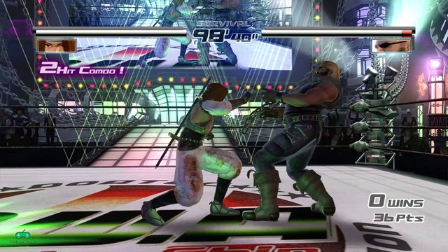 DEAD OR ALIVE 4 SURVIVAL MODE TINA AND HAYATE 4K 60 FPS GAMEPLAY