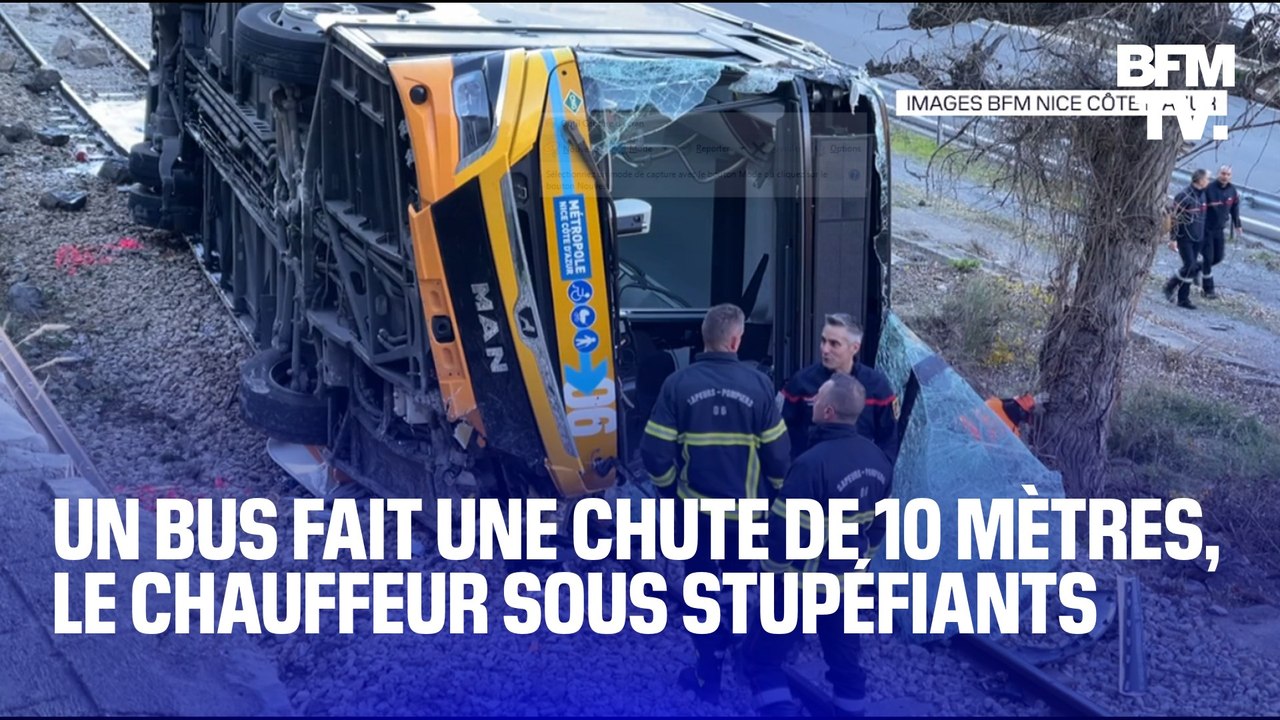 Alpes-Maritimes: deux adolescents blessés dans un accident de bus, le chauffeur testé positif aux stupéfiants