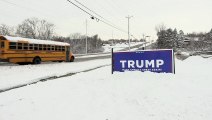 Schneesturm bringt Vorwahlen der US-Republikaner durcheinander