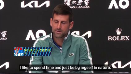 Is tree hugging the secret to Djokovic's success?