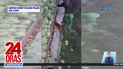 Tone-toneladang repolyo, itinapon sa bangin sa Tinoc, Ifugao | 24 Oras Weekend