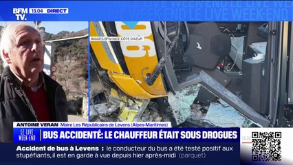 Bus accidenté: Antoine Veran le maire de Levens se dit "très en colère" de la situation