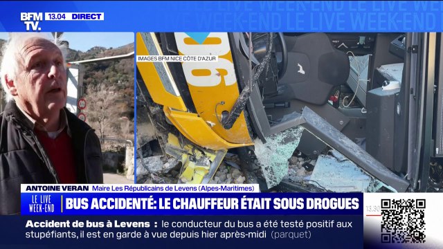 Bus accidenté: Antoine Veran le maire de Levens se dit très en colère de la situation