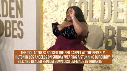 NEWS OF THE WEEK: Da'Vine Joy Randolph calls Golden Globes dress 'a dream come true'