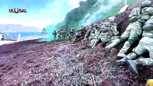 Türk Silahlı Kuvvetleri 3 denizde gövde gösterisi yaptı! Deniz Kurdu Tatbikatı'na 17 bin personel katıldı