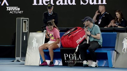 Open d'Australie 2024 - Emma Raducanu est de retour à Melbourne, son practice session