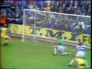QUEENS PARK RANGERS - EVERTON - 1977 -