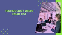 Technology Email List | Technology User Mailing List | B2B Database Company USA - FountMedia