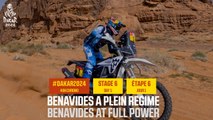 Luciano Benavides at full power - Stage 6 - #Dakar2024