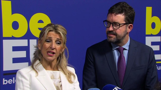 Díaz acusa a Podemos de golpear a trabajadores con PP y Vox por tumbar la reforma del subsidio