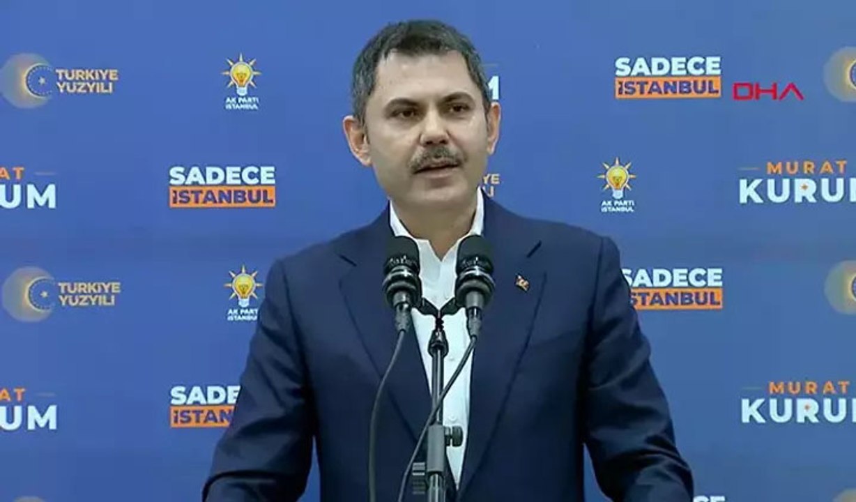 AK Parti İBB Başkan Adayı Kurum: Türkiye Yüzyılı'nın öncü şehri İstanbul olacak