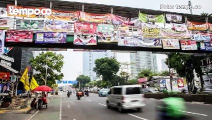 Alat Peraga Kampanye Ganggu Kenyamanan Warga Jakarta, Bawaslu DKI: Partai Politik Wajib Tertibkan Sendiri