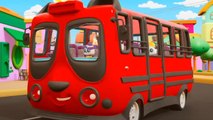 Wheels On The Bus, Fun Ride with Baby Bao Panda & Kids Rhymes