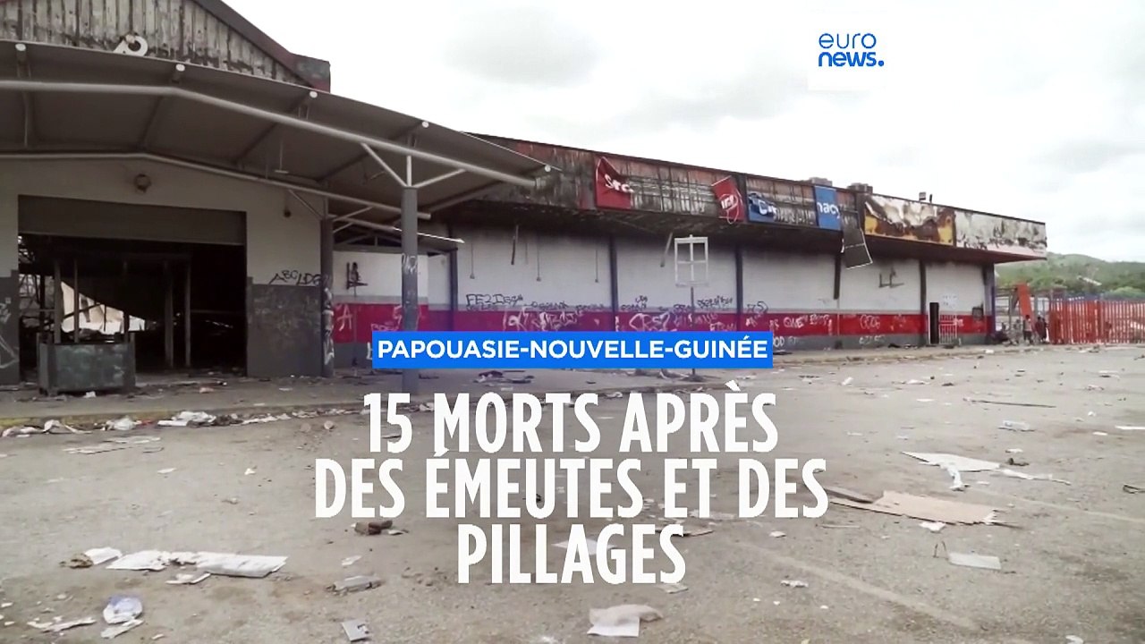 Emeutes mortelles et vague de pillages en Papouasie-Nouvelle-Guinée