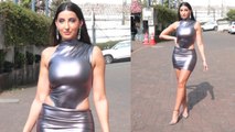 Nora Fatehi ने अपनी Hot & Bold Look से बढ़ाई Fans की धड़कने, Silver Dress में High किया Temperature!