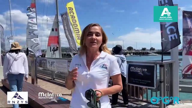 Ocean Globe Race 2024 - Follow Aida to the #ogr2023 boats pontoon walk #visitauckland Ocean Globe Race 2024 - Suivez Aida jusqu'au ponton des bateaux #ogr2023 #visitauckland