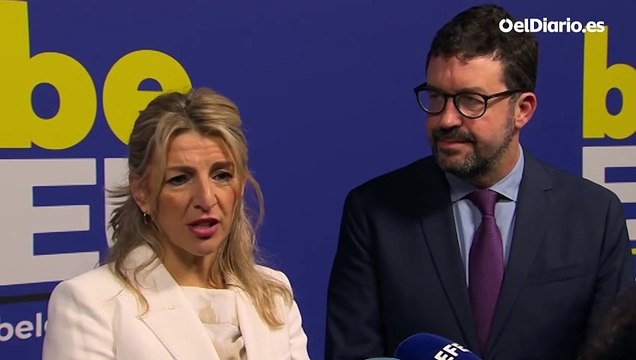 Yolanda Díaz carga contra Podemos por tumbar el subsidio de desempleo: “Ha golpeado a los trabajadores de la mano de PP y Vox”