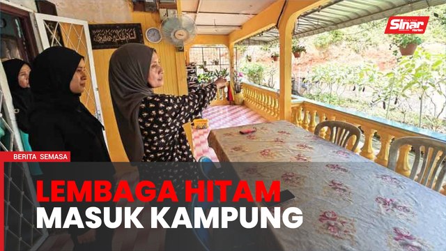 Selepas ketukan pintu, lembaga hitam pula muncul