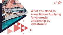 What You Need to Know Before Applying for Grenada Citizenship by Investment