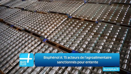 Bisphénol A: 15 acteurs de l'agroalimentaire sanctionnés pour entente