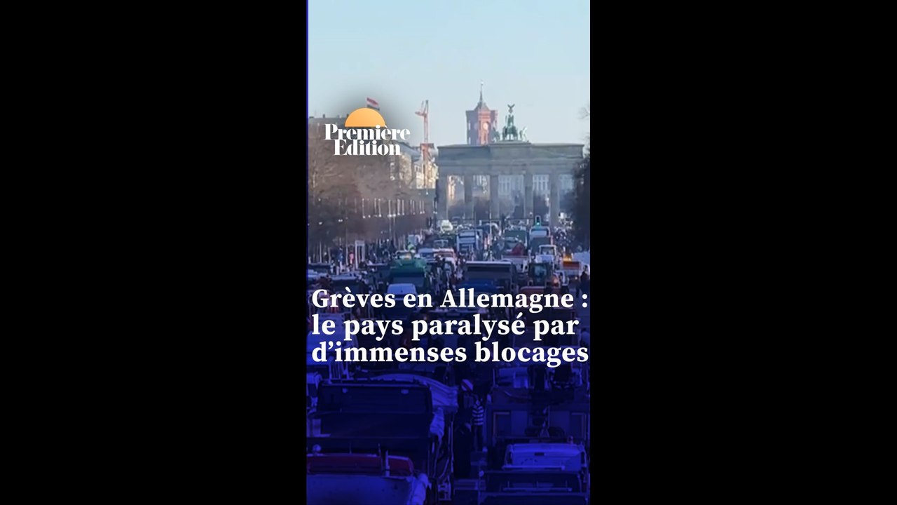 Grèves en Allemagne: le pays paralysé par d'immenses blocages