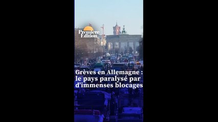 Grèves en Allemagne: le pays paralysé par d'immenses blocages
