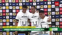 Pumas presentó oficialmente a sus refuerzos de cara al Clausura 2024