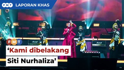 ‘Kami dibelakang Siti Nurhaliza’, kata kumpulan tari