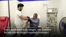 Un español bate el récord de donaciones de sangre | EL PAÍS