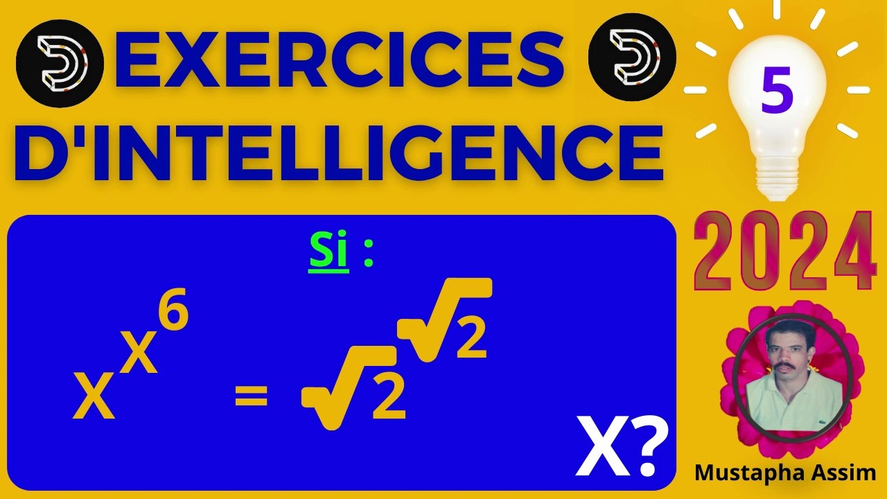Facile les maths non ?-Exercices d'intelligence-Exercice-5