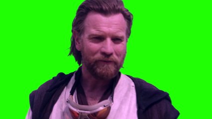 Obi Wan Kenobi Series Hello There Green Screen