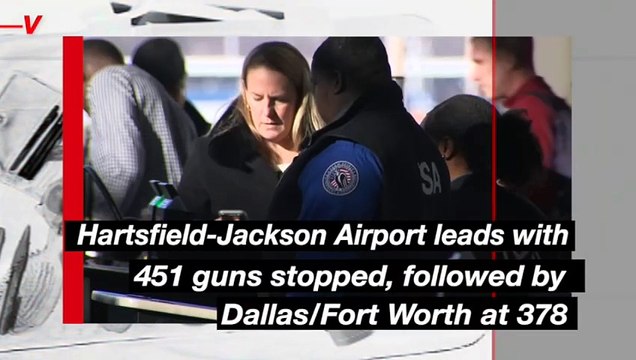 TSA Seizes Record 6,737 Firearms at Airports in 2023, 93% Loaded