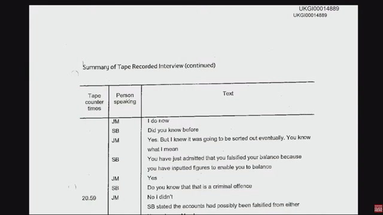 Post Office Investigator Challenged Over Interv...